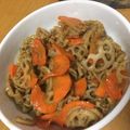シェリーlᵒᵛᵉϋෆ's cooksnap of when they made 【簡単味付け常備菜】蓮根と人参の金平♪.