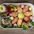 ma___111's cooksnap of when they made デコふりで！ カラフルフラワー弁当.