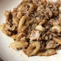 kecc's cooksnap of when they made 今夜のおかずに豚肉とちくわの味噌マヨ炒め.