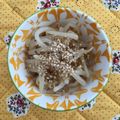 ラマンマディラーラ's cooksnap of when they made もやしの胡麻＆胡麻油和えサラダ.
