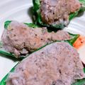 もみんへ's cooksnap of when they made 材料、手間少なめ♪ピーマンの肉詰め☆.