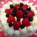 chiecooo's cooksnap of when they made ベリーたっぷりふわふわショートケーキ❤️.
