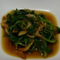 ヨシヨッシー's cooksnap of when they made 小松菜と桜海老のニンニク炒め.