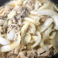 ちゃぎー's cooksnap of when they made 豚しゃぶ肉と新玉ねぎのすりおろし炒め.