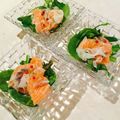 海の星プリン's cooksnap of when they made スモークサーモンのヘルシーマリネ.