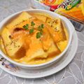 ＠迷子＠'s cooksnap of when they made カップスープでひたパンプディング.