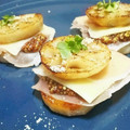 しろだいず's cooksnap of when they made 蓮根と生ハムの粒マスタードチーズ♡.