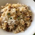 chanlisa's cooksnap of when they made 納豆炒飯☆絶対ぐちゃぐちゃしない方法!!.