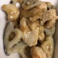 H♡S's cooksnap of when they made 鶏むね肉とれんこんの甘辛炒め.