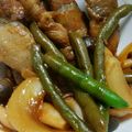 club115's cooksnap of when they made 豚巻きなすのポークチャップ風☆.