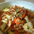 イエローバード's cooksnap of when they made 五色野菜とひき肉の甘辛丼★.