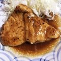 mayusaaan's cooksnap of when they made メカジキのレモン醤油ムニエル.