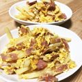 たろにゃん0606's cooksnap of when they made じゃがいもベーコンの卵炒め.