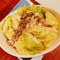 coto_sawa's cooksnap of when they made （春のパーティー料理）丸ごと焼きキャベツ.