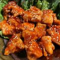プニのふ04's cooksnap of when they made ヤンニョムチキン.