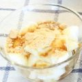 スタイリッシュママ's cooksnap of when they made ☆健康おやつ☆豆乳と蜂蜜のくず餅風プリン.