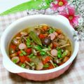 クックI7I5L1☆'s cooksnap of when they made にんにく醤油入り＊野菜のコンソメスープ＊.