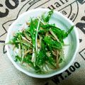 まぶたん's cooksnap of when they made ごぼうと水菜のポン酢サラダ.