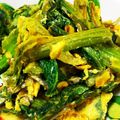 syoayamama's cooksnap of when they made 高菜の卵とじ.