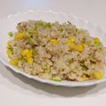 まんまるまうちゃん's cooksnap of when they made ツナ、キャベツ、コーンの炒飯.