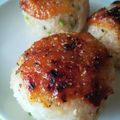 ぽむどてーる's cooksnap of when they made 甘く香ばしい鯛みその焼きおにぎり.