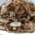るなぴぴ's cooksnap of when they made ☆ごぼうのきんぴら豚肉と白滝入り☆お弁当.