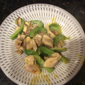パパdeさつき's cooksnap of when they made 鶏もも肉とピーマンのカレーマヨ炒め.