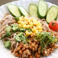 スタイリッシュママ's cooksnap of when they made さっぱり梅のネバネバ蕎麦.