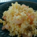 ☆mamingo☆'s cooksnap of when they made ヒルナンデスの本格パラパラエビ炒飯.