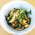 にょりんいこ's cooksnap of when they made 小松菜としめじと卵のオイスター炒め.