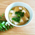 meple☆'s cooksnap of when they made とうふとたけのこのみそ汁.