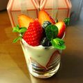 クックくみちゃん's cooksnap of when they made 苺とマシュマロヨーグルトの段々デザート.