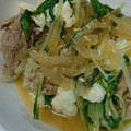 miyarobo's cooksnap of when they made 水菜の卵炒め♪簡単.