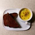 linhua's cooksnap of when they made かぼちゃとブロッコリーのチャウダー.