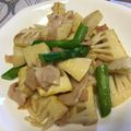 マイアミ816's cooksnap of when they made 簡単‼たけのことアスパラのバジル炒め.