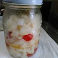 ほあちん's cooksnap of when they made コロコロ大根とプチトマトのマリネ♪.