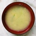 プーまま☆'s cooksnap of when they made ブロッコリーと落とし卵の味噌汁.