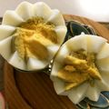 ☆Rokko☆'s cooksnap of when they made お弁当に♪お花の形ゆで卵♡.