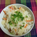 とんとんともとも's cooksnap of when they made 白だしで♪筍ご飯.