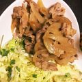 みほミホ's cooksnap of when they made 我が家の豚肉しょうが焼き.