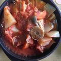 よーはるまー's cooksnap of when they made 鶏肉と大根ときのこのトマト煮込み♪.