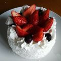 milk0323's cooksnap of when they made 再現！例の(笑)バースデーケーキ.