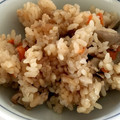 丘のタヌキちゃん's cooksnap of when they made 鶏と牛蒡の炊き込みご飯☆.