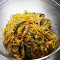 ゆうかりおん's cooksnap of when they made 簡単♪そうめんの酢の物☆ﾊﾑ玉子ｷｭｳﾘ.