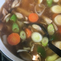 みぃぃいい's cooksnap of when they made 餃子の皮で！すいとん風きのこスープ.