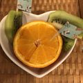 ちーーーママ's cooksnap of when they made ★オレンジとキウイの盛り合わせ★.