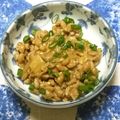 おはなすき's cooksnap of when they made なめ茸入りのネバトロ納豆☆.