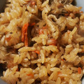 おやつ大好き☆'s cooksnap of when they made 油揚げときんぴらごぼうの炊き込みご飯.