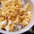 ルナソル。's cooksnap of when they made 朝ごはんに♡炒り卵だけご飯♡.
