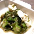 うみのこ1's cooksnap of when they made 豆腐のおくらめかぶあん.